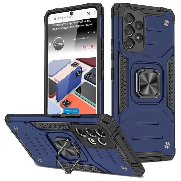 Φωτογραφία προϊόντος: Armor Ringstand Case Blue Samsung Galaxy A53 5G