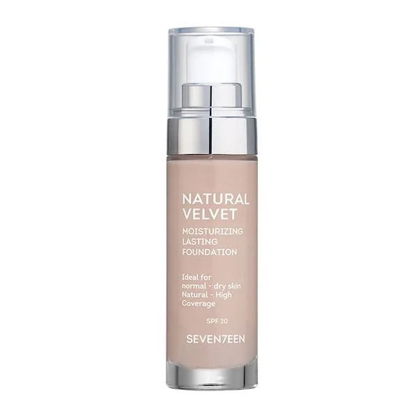 Φωτογραφία προϊόντος: Seventeen Natural Velvet Longlasting Matte Foundation SPF20+ 35ml | 06 Dark Beige