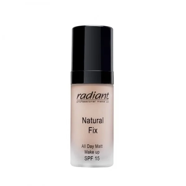 Φωτογραφία προϊόντος: Radiant Natural Fix All Day Matt Make Up SPF15+ 30ml | Απόχρωση 00 Alabaster