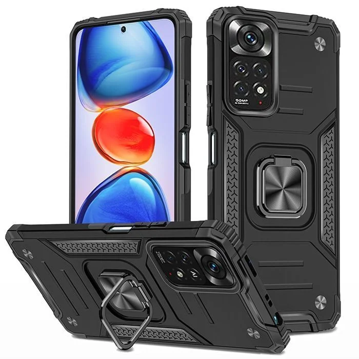 Φωτογραφία προϊόντος: Armor Ringstand Case Black Xiaomi Redmi Note 11/11s
