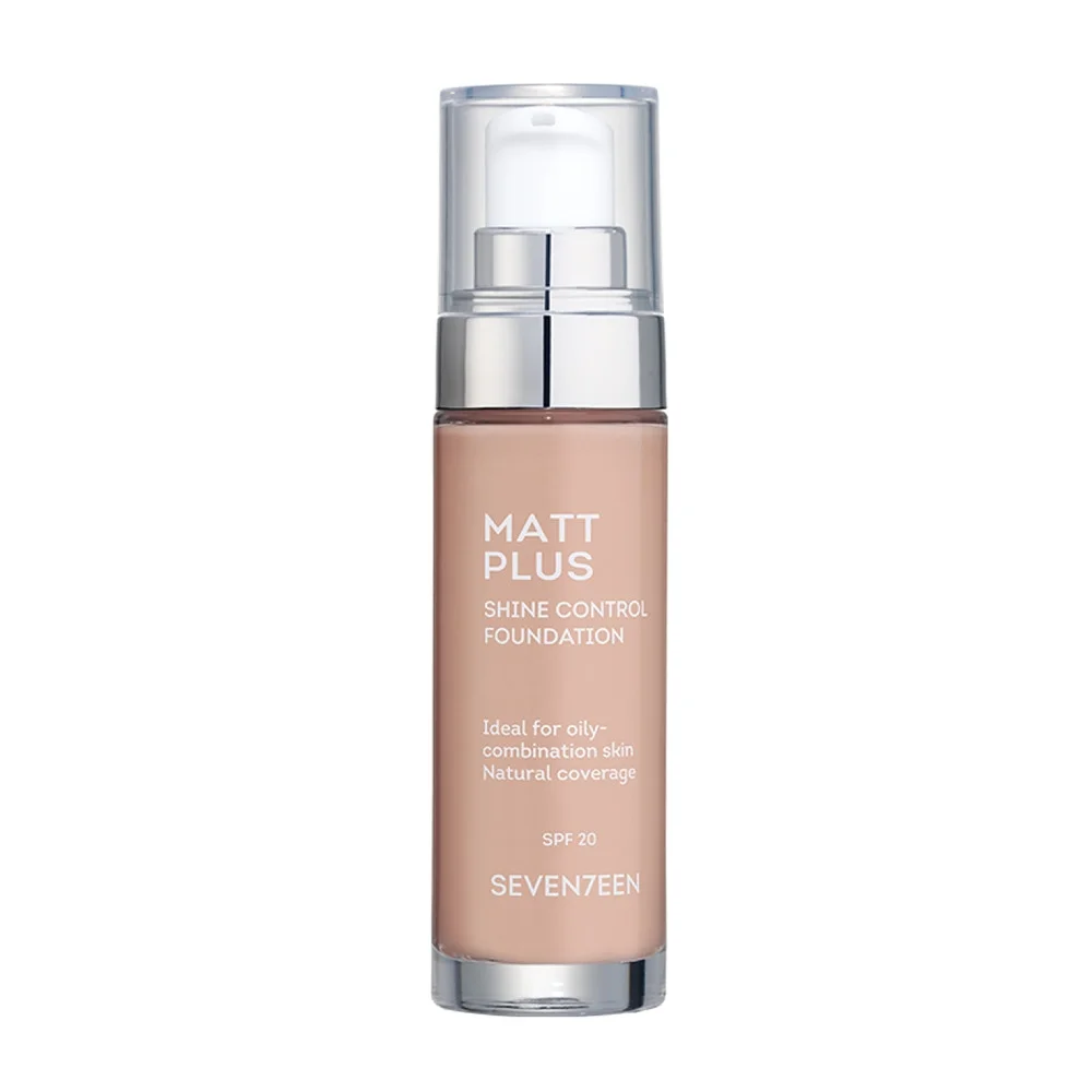 Φωτογραφία προϊόντος: Seventeen Matt Plus Liquid Foundation SPF20+ 30ml | 02 Rosy Beige