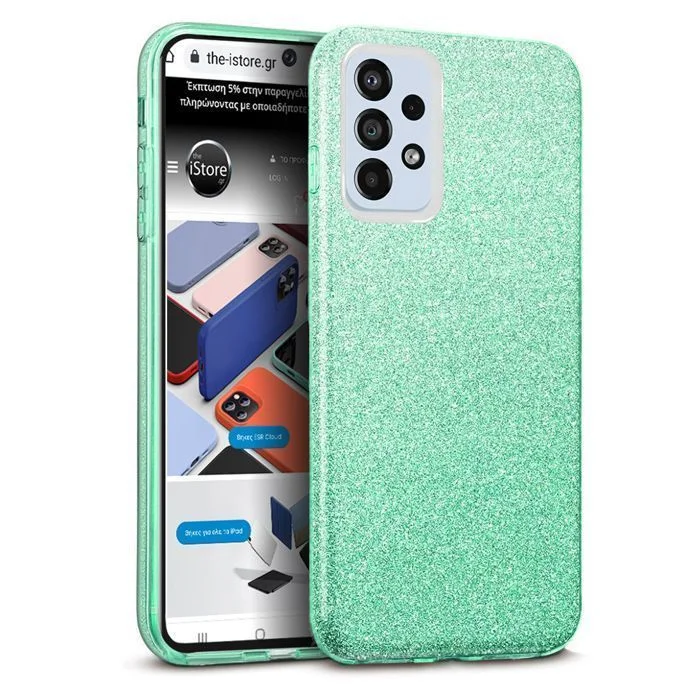 Φωτογραφία προϊόντος: Hybrid Strass Green Case Samsung Galaxy A33 5G