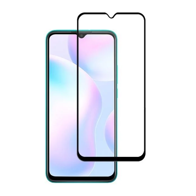 Φωτογραφία προϊόντος: 21D Full Glue Black Tempered Glass Xiaomi Redmi 9A