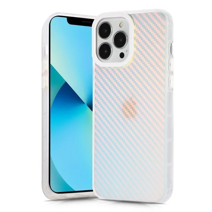 Φωτογραφία προϊόντος: Laser Chameleon Silicone Case Clear White iPhone 13 Pro