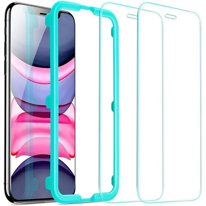 Φωτογραφία προϊόντος: (2-Pack) ESR Premium Quality Tempered Glass iPhone 11/XR (With Easy Installation Frame)