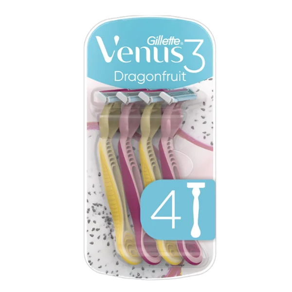 Φωτογραφία προϊόντος: Gillette 4τμχ Venus 3 Dragonfruit