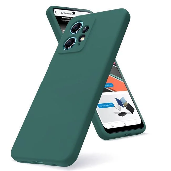 Φωτογραφία προϊόντος: Θήκη Rubber Silk Green Xiaomi Redmi Note 12 4G
