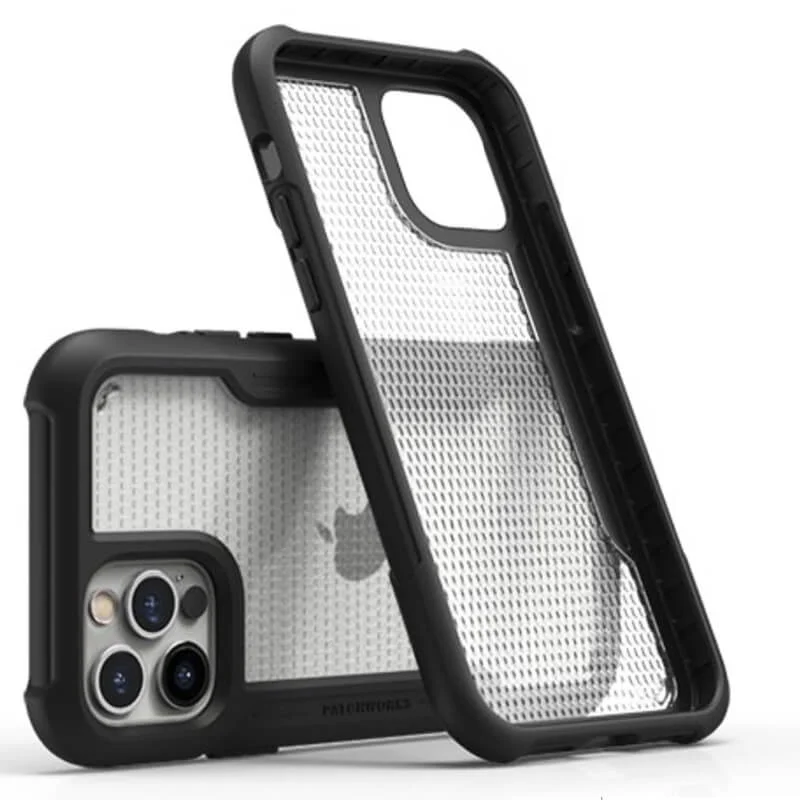 Φωτογραφία προϊόντος: Patchworks Solid Case Clear Black iPhone 12 Pro Max