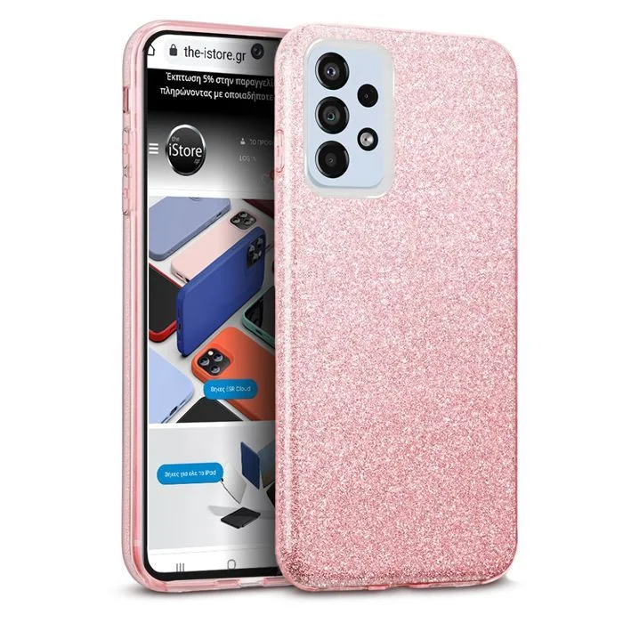 Φωτογραφία προϊόντος: Hybrid Strass Pink Case Samsung Galaxy A33 5G