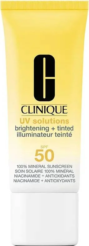 Φωτογραφία προϊόντος: Clinique UV Solutions Tinted Illuminator SPF50 Αντηλιακή Κρέμα Προσώπου 40ml - Medium Deep