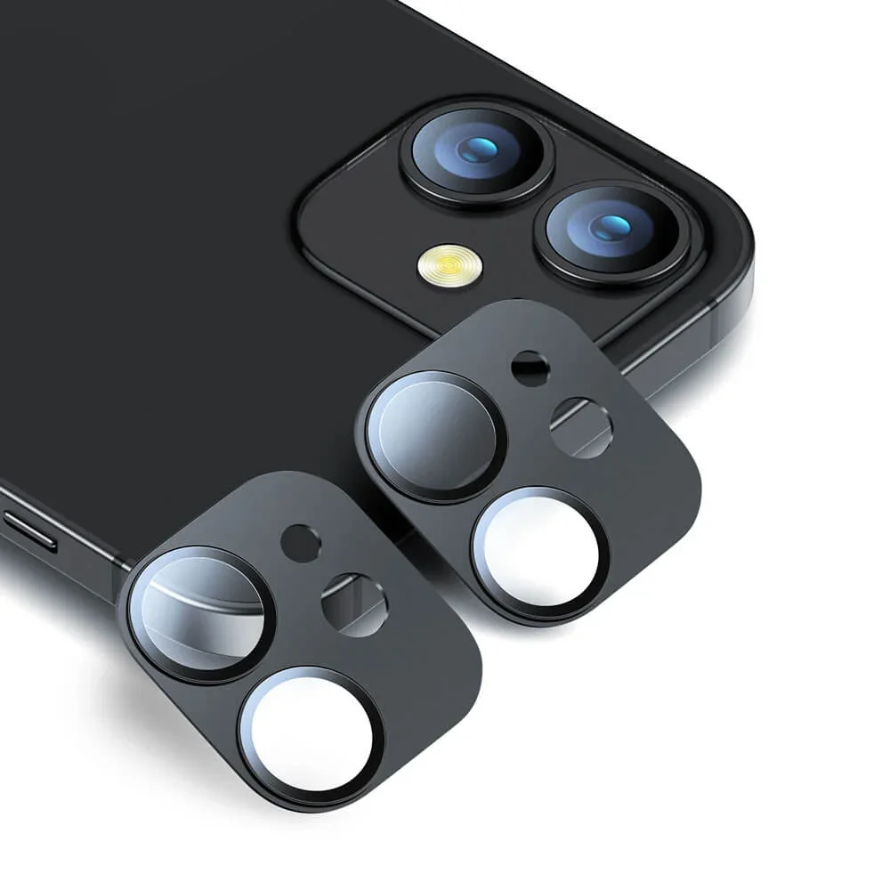 Φωτογραφία προϊόντος: ESR Full Cover 9H Camera Glass iPhone 12 mini Black (2-Pack)