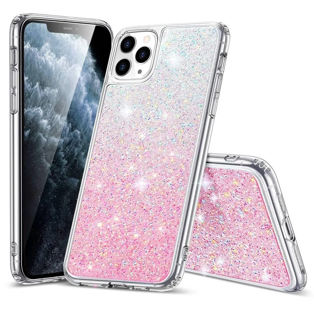Φωτογραφία προϊόντος: ESR Glamour Crystal Glitter Case Ombra Pink iPhone 11 Pro Max