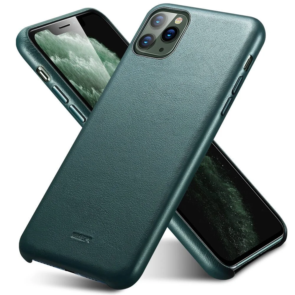 Φωτογραφία προϊόντος: ESR iPhone 11 Pro Oxford Leather Pine Green (4894240091661)