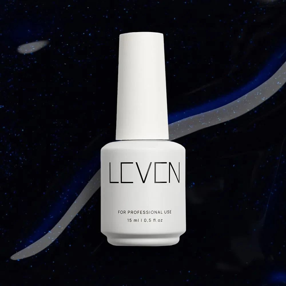 Φωτογραφία προϊόντος: Leven | Ημιμόνιμο βερνίκι 15ml no. 298 Dark ‘n’ Glam