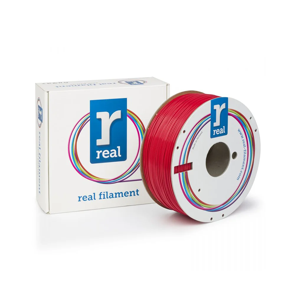 Φωτογραφία προϊόντος: REAL FILAMENTS REAL ABS Plus 3D Printer Filament -Red - spool of 1Kg - 2.85mm (REALABSPLUSRED1000MM285)