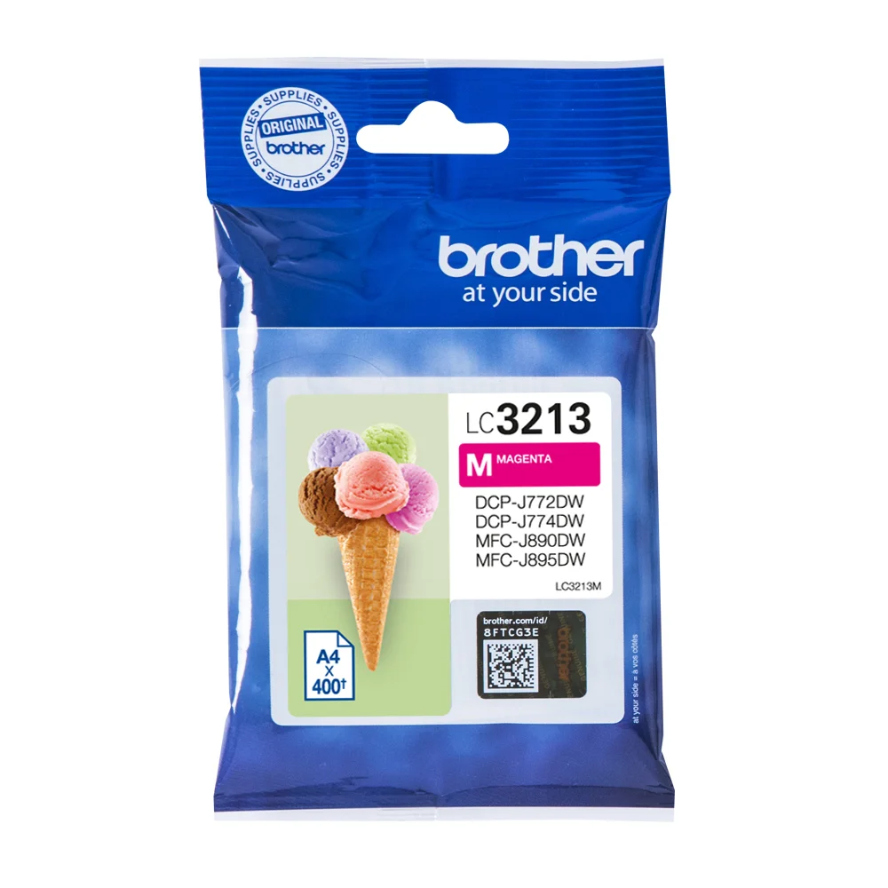 Φωτογραφία προϊόντος: Brother Μελάνι Inkjet LC-3213M Magenta (LC-3213M) (BRO-LC-3213M)