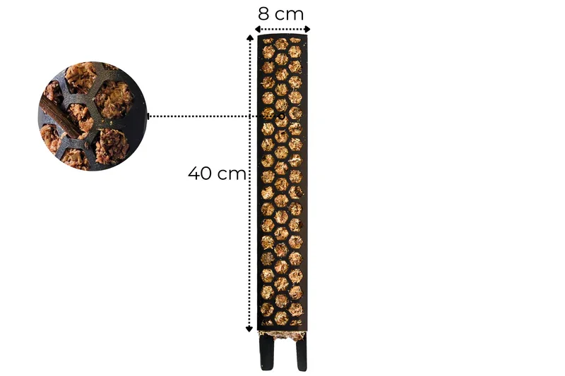 Φωτογραφία προϊόντος: Moss Pole Black Large 40cm x 8cm