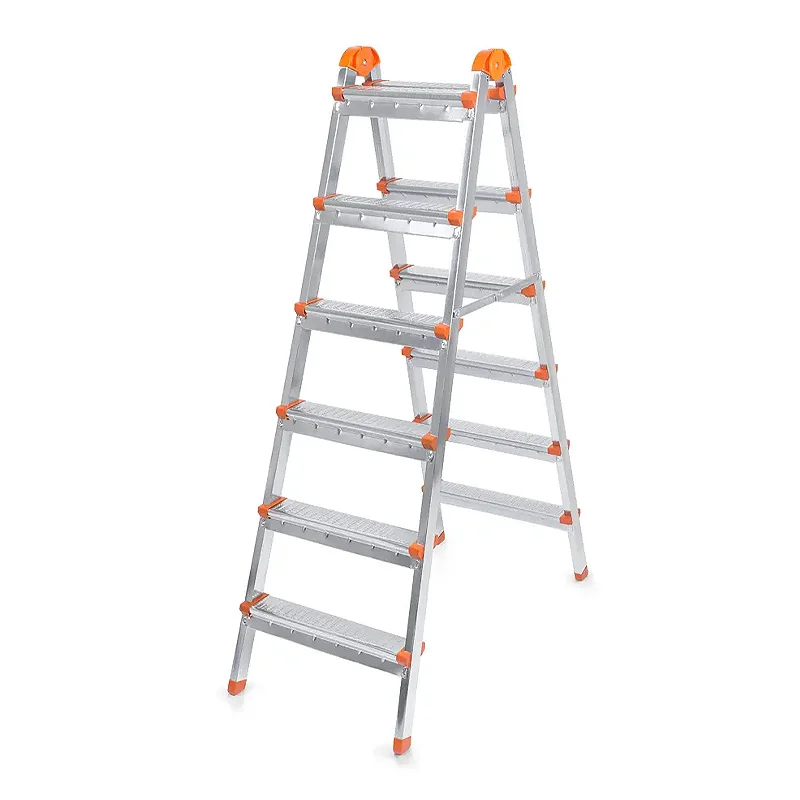 Φωτογραφία προϊόντος: Megapap Σκάλα Double Step Perilla μεταλλική 6+6 σκαλοπάτια 137εκ.