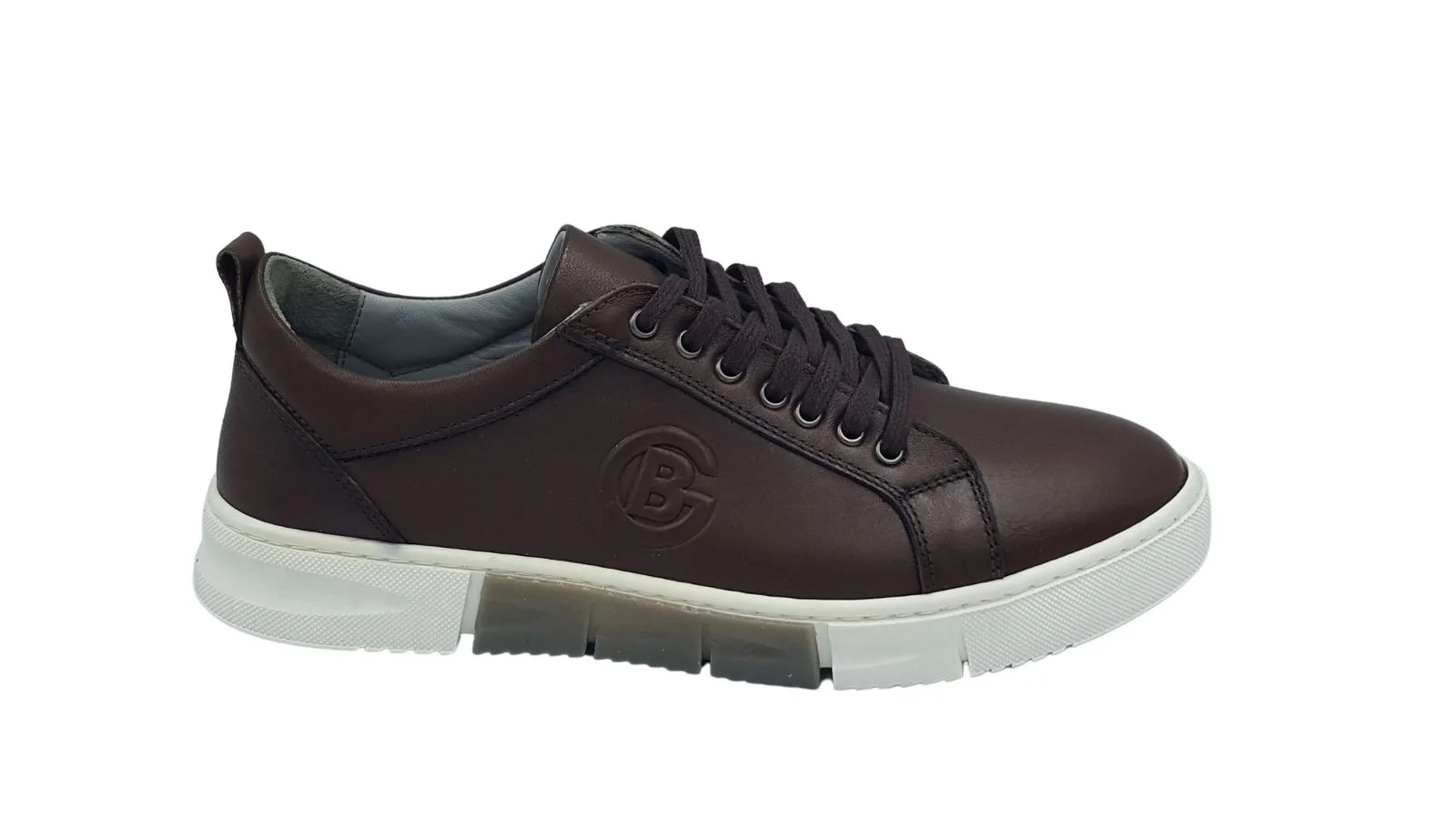 Φωτογραφία προϊόντος: Leder Shoes Ανδρικά Δερμάτινα Sneakers - 1177 - Καφέ