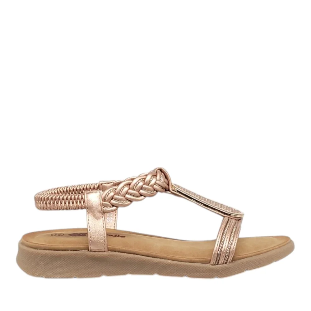 Φωτογραφία προϊόντος: Blondie flats SD95009 μπρονζέ