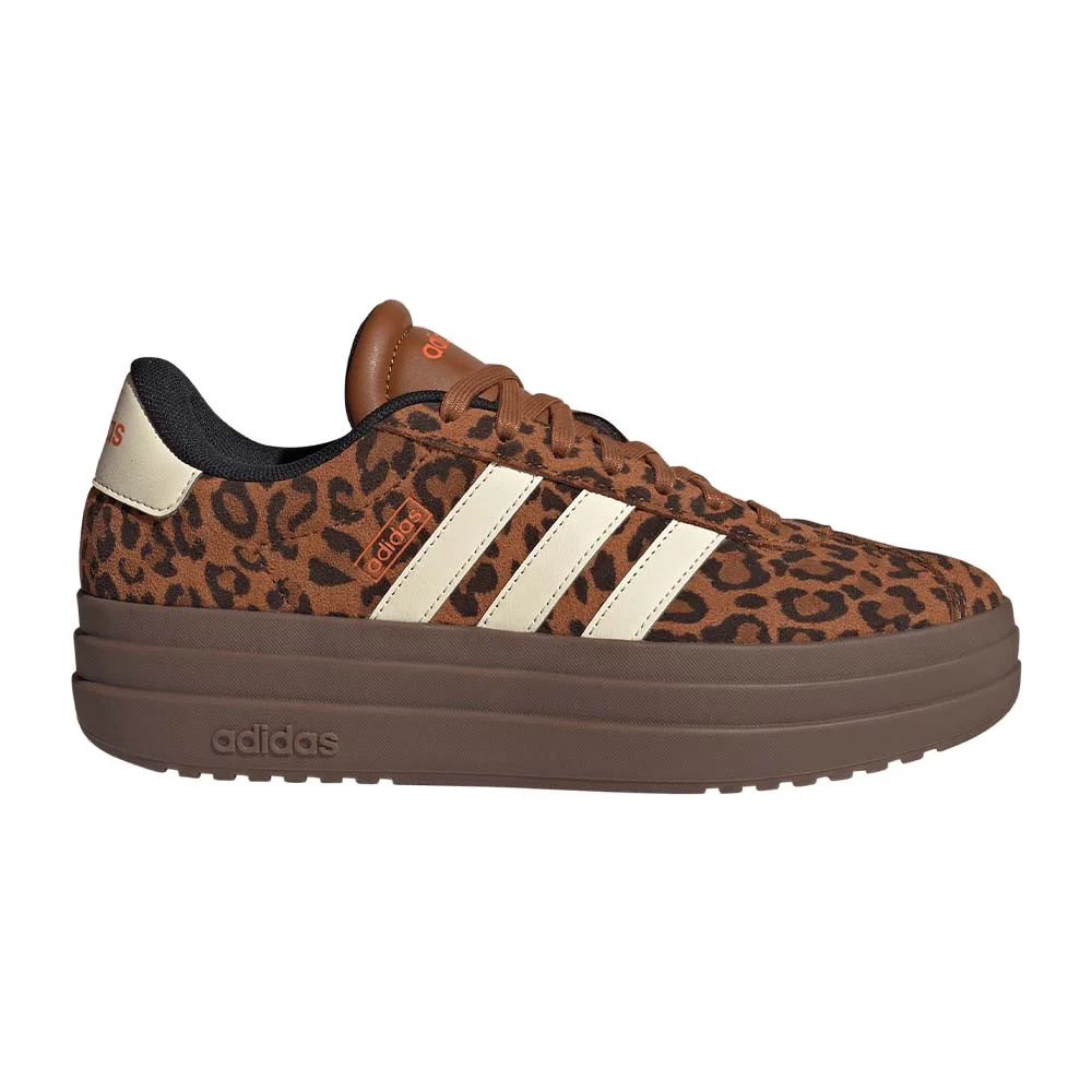 Φωτογραφία προϊόντος: adidas Sportswear Women's VL Court Bold Animal Print Suede Καφέ KK4671 (adidas Sportswear)