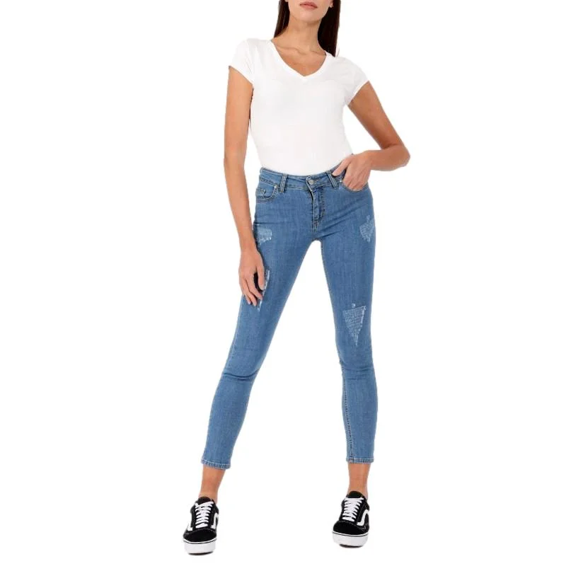 Φωτογραφία προϊόντος: SusyMix SUPER SKINNY JEANS WITH ABRASIONS SUSY MIX Γυναικείο
