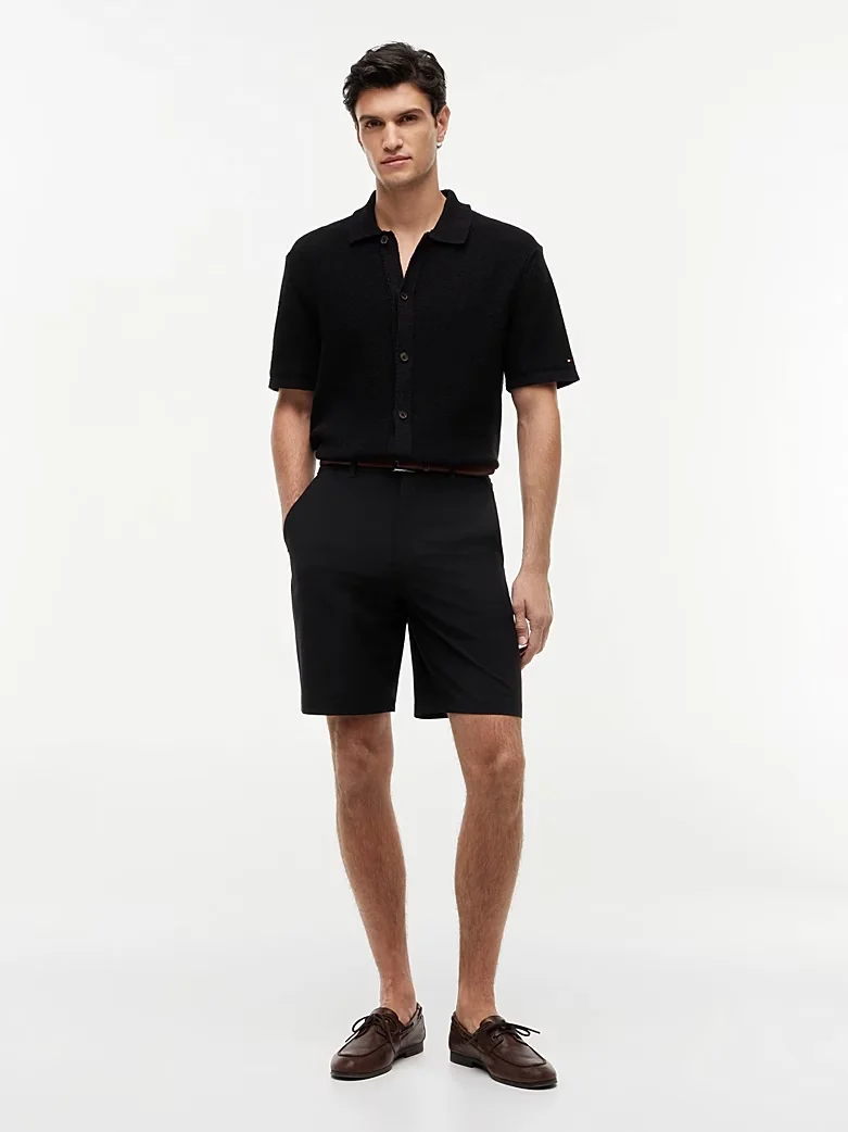 Φωτογραφία προϊόντος: Tommy Hilfiger Ανδρική Βερμούδα Chino Μαύρη Tommy Hilfiger Μαύρο
