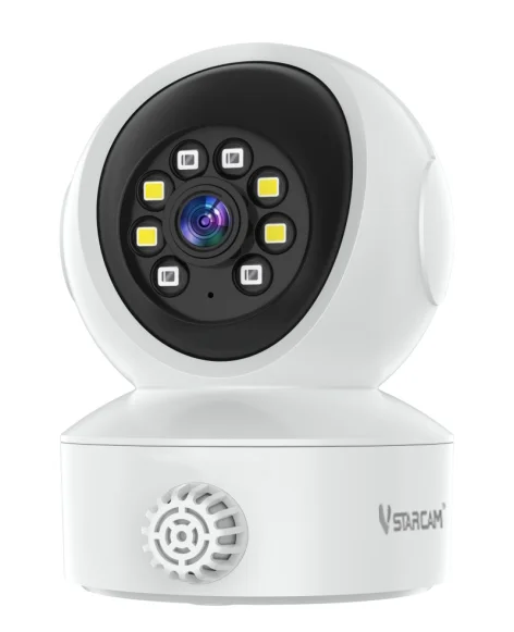 Φωτογραφία προϊόντος: VSTARCAM smart κάμερα CS49LM με ανιχνευτή καπνού/αερίου, 3MP, WiFi, PTZ, SD