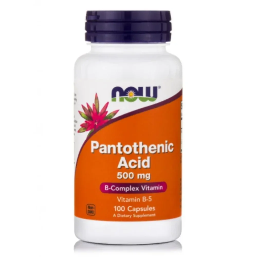 Φωτογραφία προϊόντος: Now Foods Pantothenic Acid 500mg, 100caps