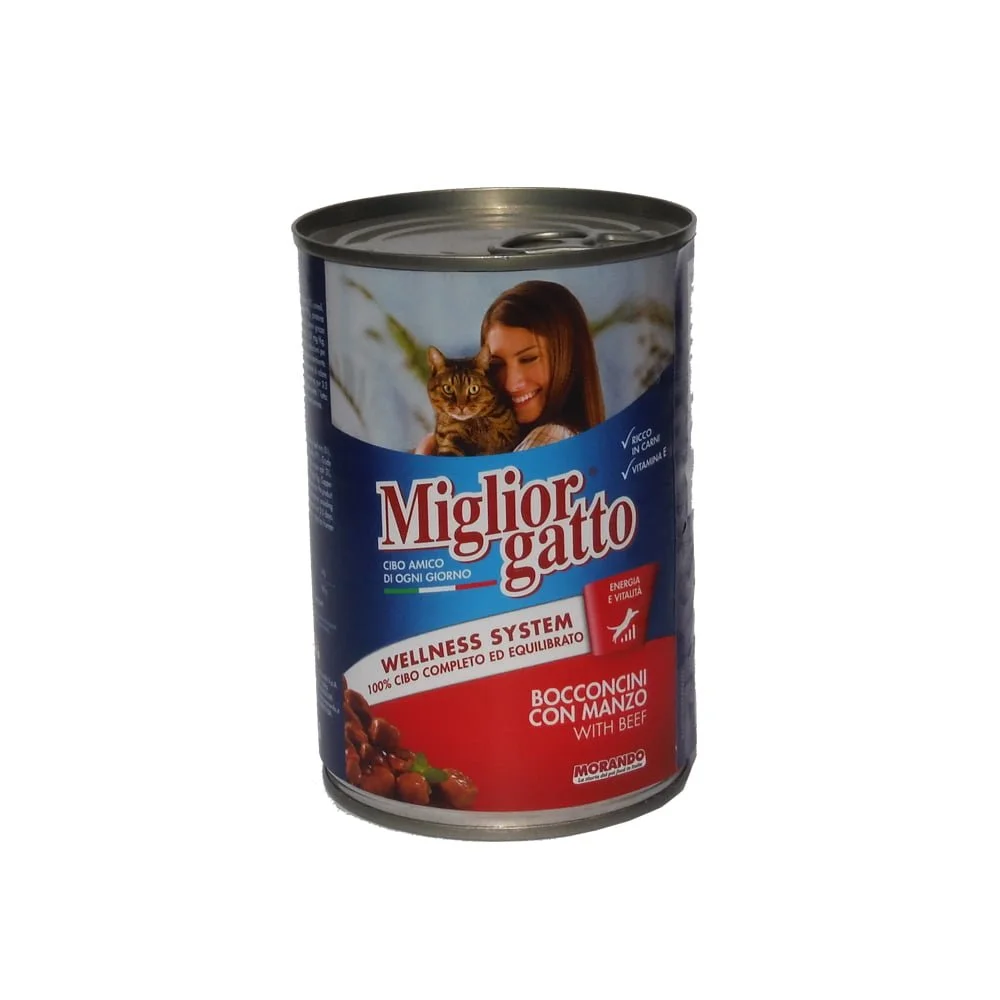 Φωτογραφία προϊόντος: Morando Miglior Gatto Κονσέρβα Γάτας Μοσχάρι 405gr - 003