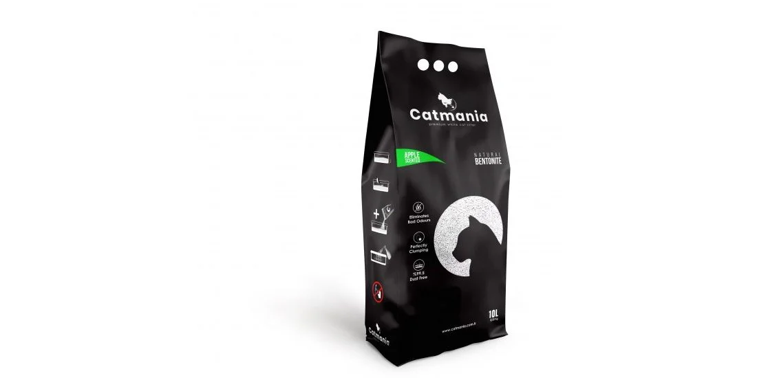 Φωτογραφία προϊόντος: Catmania Άμμος Γάτας Green Apple Clumping 5lt