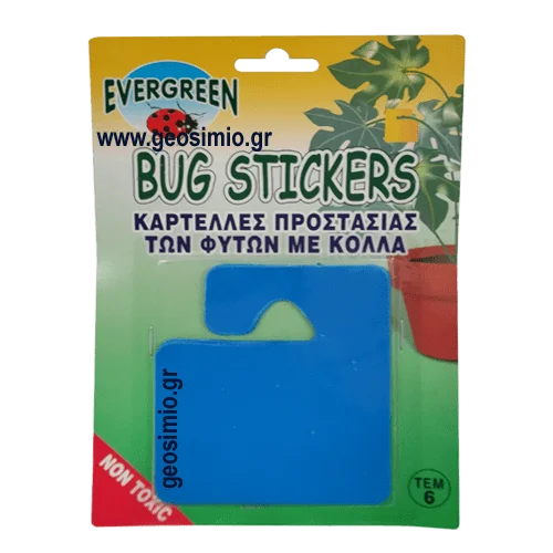 Φωτογραφία προϊόντος: BUG STICKERS - μπλε καρτέλες - παγίδες κόλλας- 6 τεμάχια