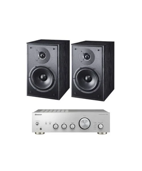 Φωτογραφία προϊόντος: Magnat, Pioneer Hi-Fi Stereo System με Ενισχυτή Pioneer A-10AE και Ηχεία Magnat Monitor S30 Black +ΔΩΡΟ Hi-Fi Streamer