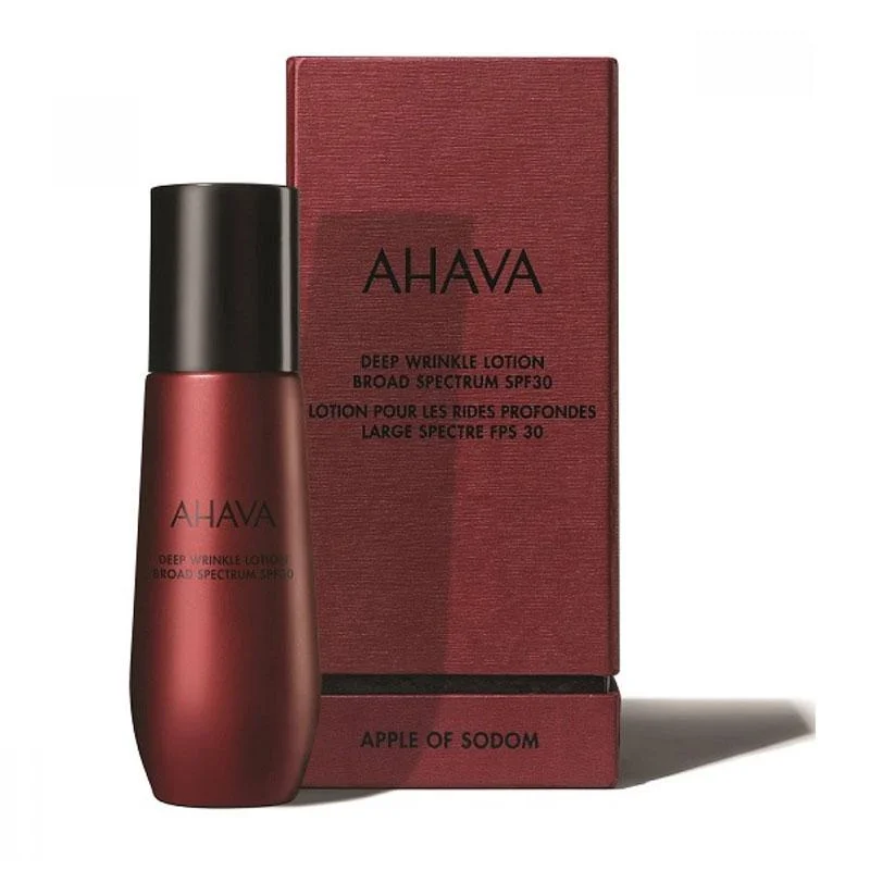 Φωτογραφία προϊόντος: Ahava Apple of Sodom Deep Wrinkle Lotion Αντιγηαντική Λοσιόν SPF30 50ml