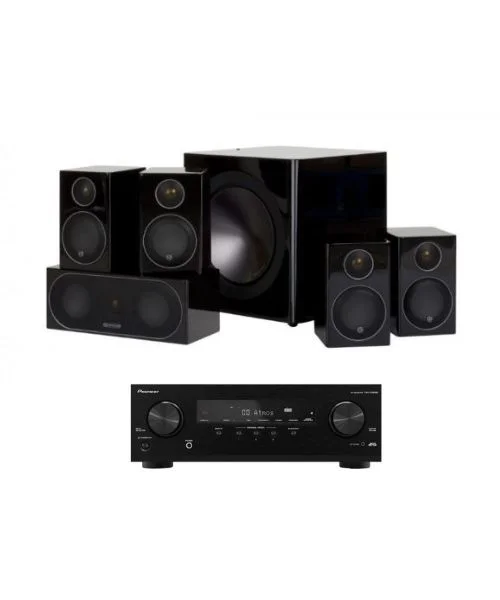 Φωτογραφία προϊόντος: Monitor Audio, Pioneer Monitor Audio Radius R90HC Ηχεία Home Cinema 5.1 με Ενισχυτή Pioneer VSX-535D