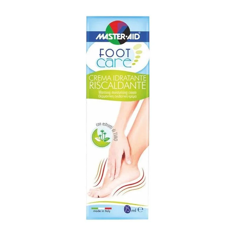 Φωτογραφία προϊόντος: Master Aid Foot Care Θερμαντική Ενυδατική Κρέμα 75ml