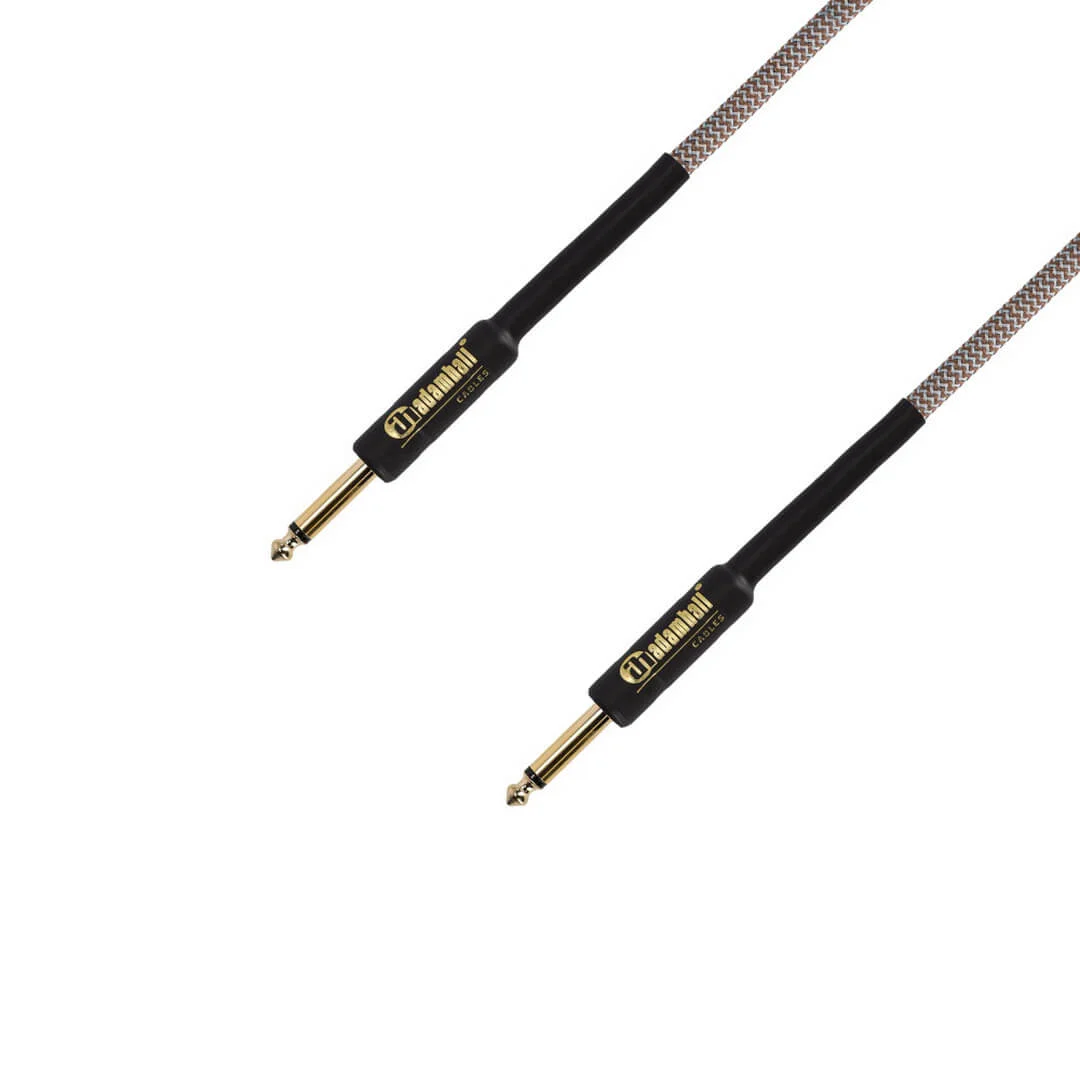 Φωτογραφία προϊόντος: Adam Hall K4IPP0300BRW 4Star Series Καλώδιο Οργάνων 1/4 Mono Jack - 1/4 Mono Jack 3m Gold