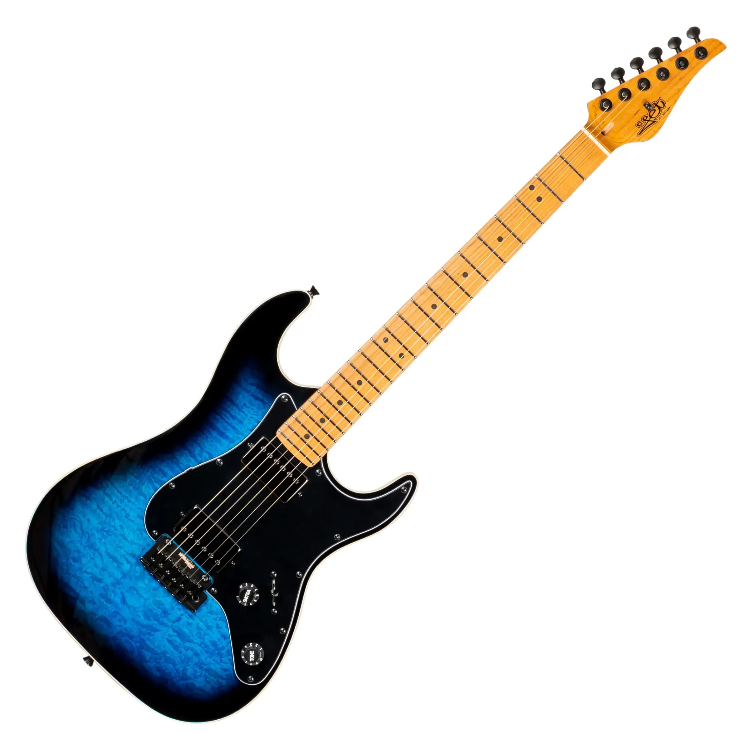 Φωτογραφία προϊόντος: JET Guitars JET JS-450 BLB Stratocaster HH Ηλεκτρική Κιθάρα Blue Burst