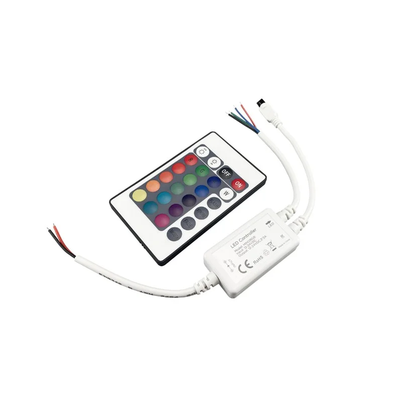 Φωτογραφία προϊόντος: ACALIGHT RGB LED ΕΛΕΓΚΤΗΣ 6A 12V DC 72W & 24V DC 144W ΜΕ ΤΗΛΕΧΕΙΡΙΣΤΗΡΙΟ / MINI2RGB