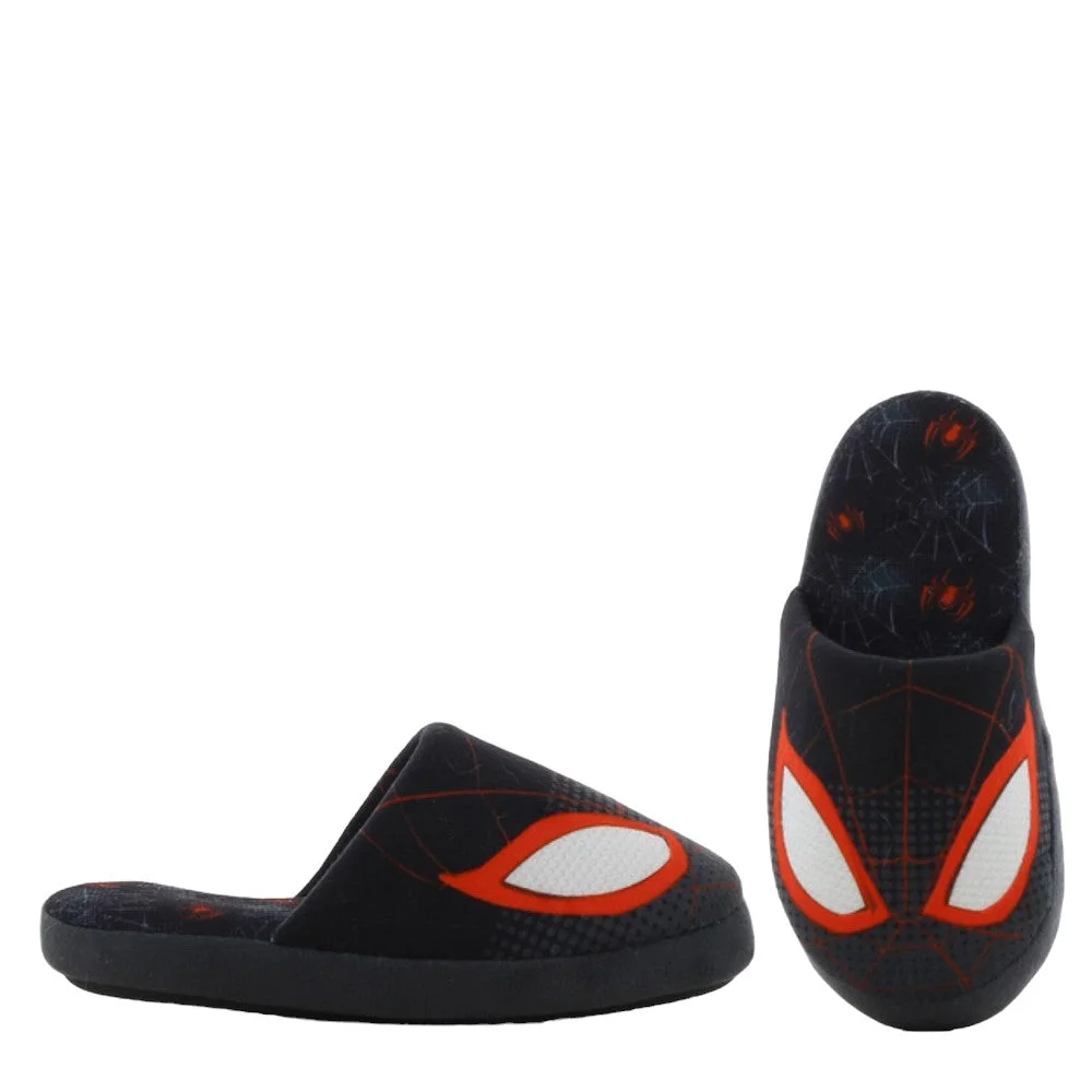 Φωτογραφία προϊόντος: SPIDERMAN Παντόφλα 28-34 - ΜΑΥΡΟ