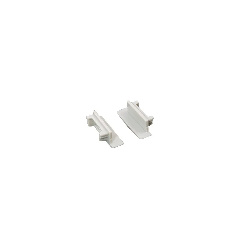 Φωτογραφία προϊόντος: ACALIGHT SET OF WHITE ΠΛΑΣΤΙΚΟ END CAPS FOR P119, 1PC WITH HOLE & 1PC WITHOUT HOLE / EP119