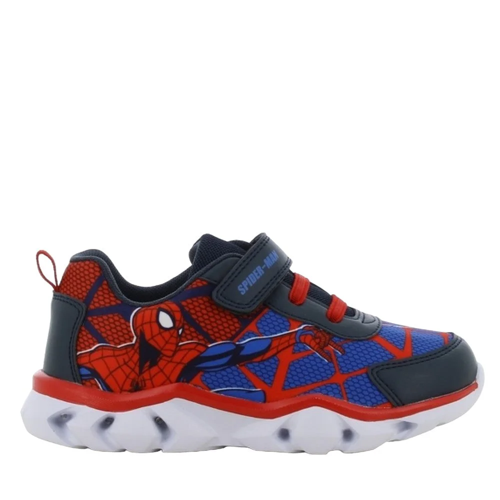 Φωτογραφία προϊόντος: SPIDERMAN Αθλητικό με Φωτάκι Led 25-33 - Μπλε