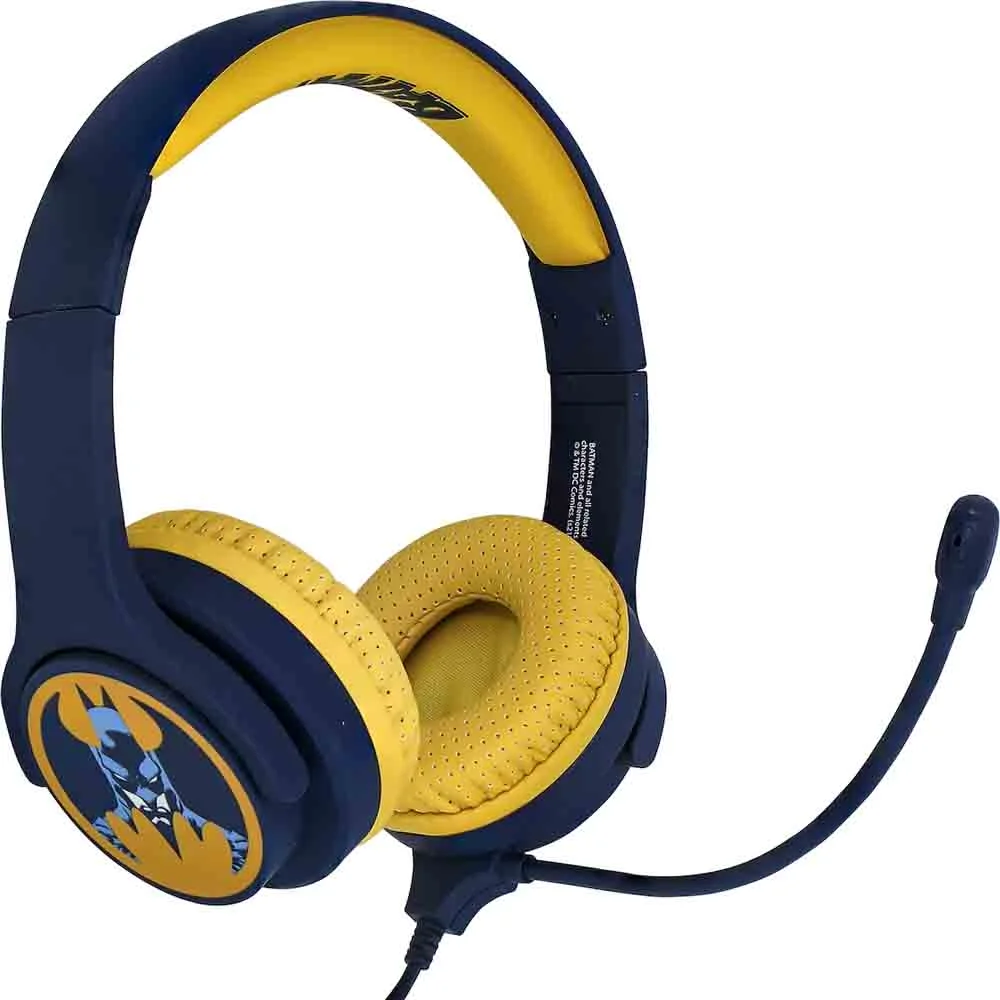 Φωτογραφία προϊόντος: OTL Batman Symbol Kids Interactive Headphones With Microphone