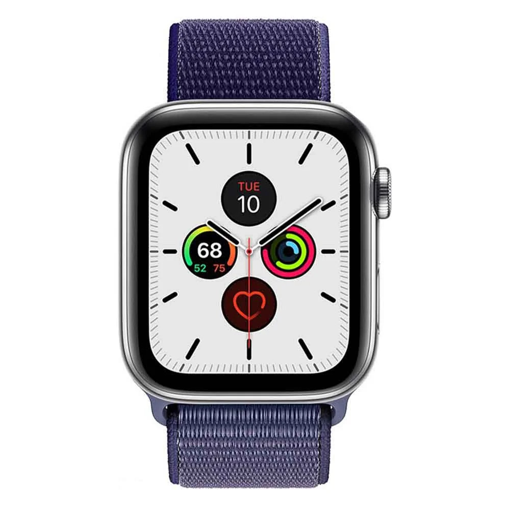 Φωτογραφία προϊόντος: Rockrose Nylon Weave Band For Apple Watch 42/44/45 Blue Marguerite