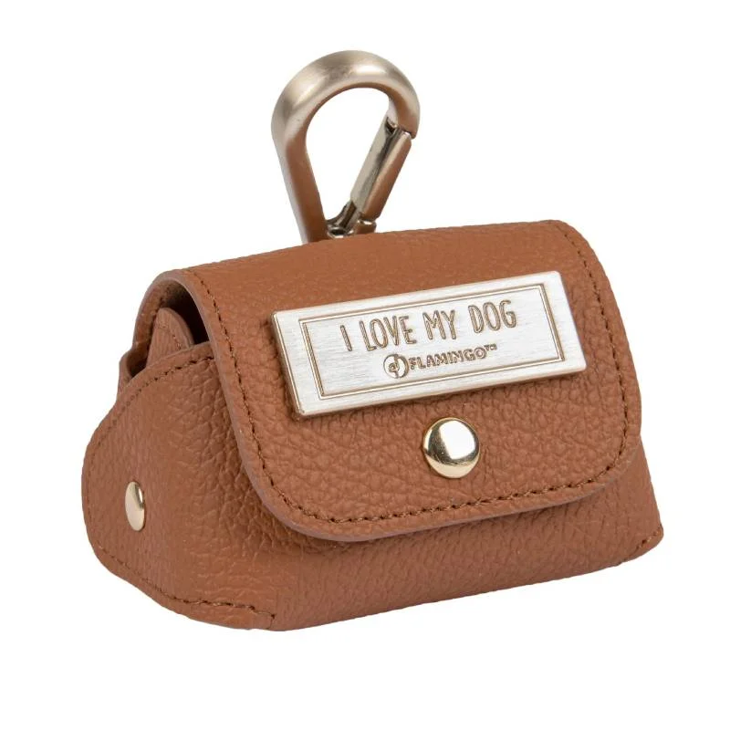 Φωτογραφία προϊόντος: POOP BAG HOLDER QUINT BROWN 8CM