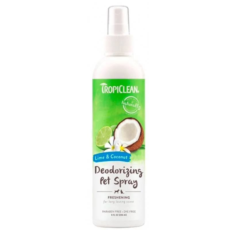 Φωτογραφία προϊόντος: ΑΡΩΜΑ TROPICLEAN LIME + COCONUT DEODORIZING SPRAY 236ML