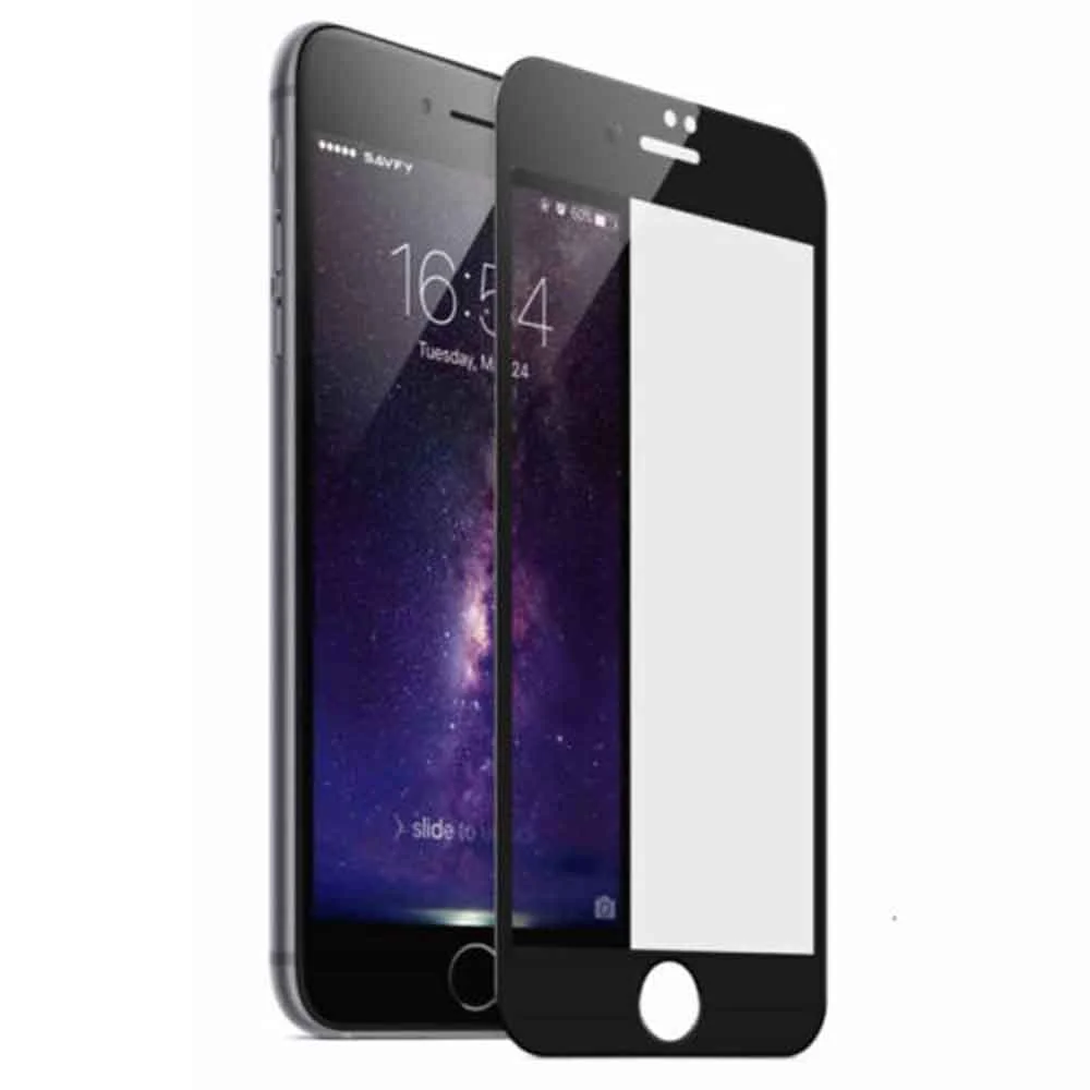Φωτογραφία προϊόντος: OEM Tempered Glass For iPhone 6 / 6S / 7 / 8 / SE 2020 Black