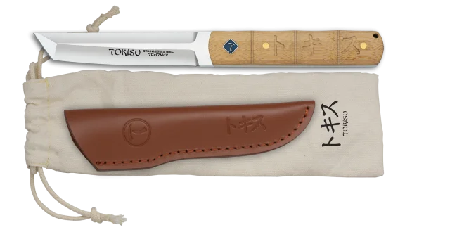 Φωτογραφία προϊόντος: ΜΑΧΑΙΡΙ TOKISU bamboo knife. Leather sheath, 32810
