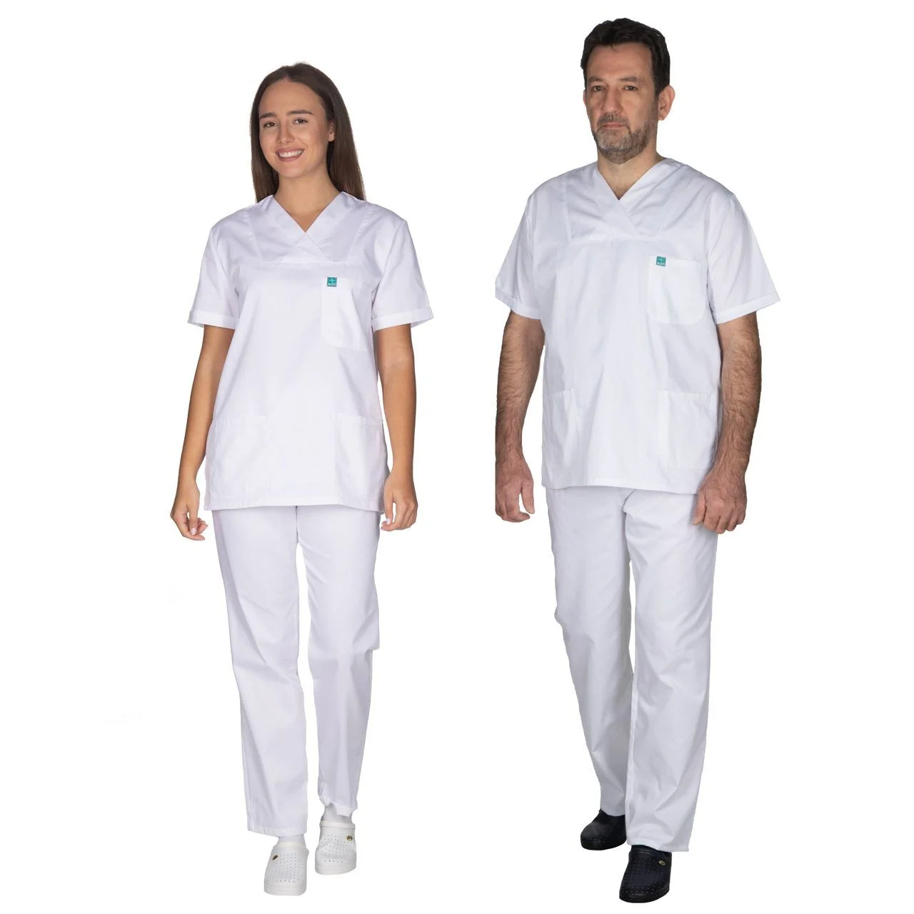 Φωτογραφία προϊόντος: Alezi Ιατρική Στολή Unisex – Άσπρο XXS-8XL - XXL