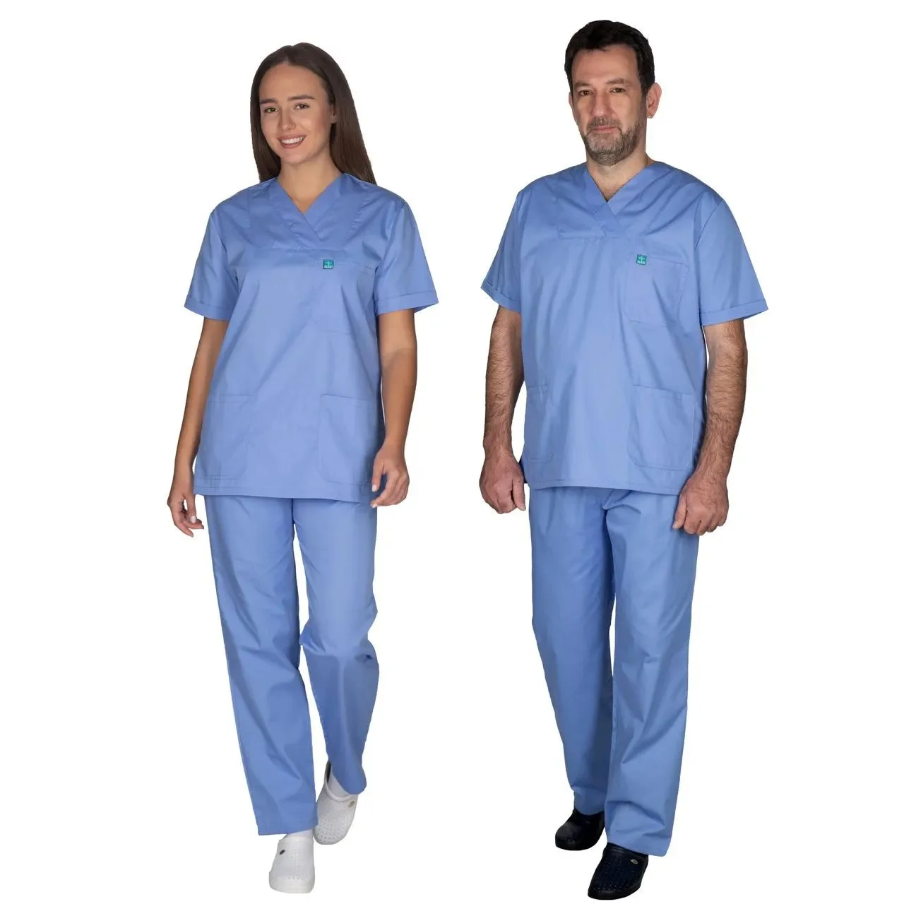Φωτογραφία προϊόντος: Alezi Ιατρική Στολή Unisex – Σιέλ XXS-8XL - XL